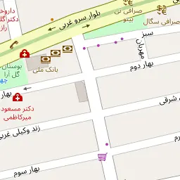 این نقشه، لوکیشن دکتر امیرحسین پیروی متخصص دندان پزشک در شهر تهران است. در اینجا آماده پذیرایی، ویزیت، معاینه و ارایه خدمات به شما بیماران گرامی هستند.