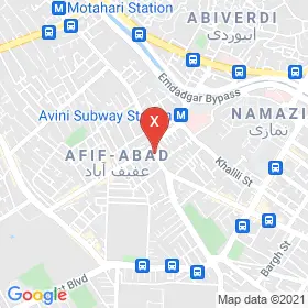 این نقشه، لوکیشن دکتر لیلا حسینی الهاشمی متخصص چشم پزشکی؛ جراحی پلاستیک چشم و انحراف چشم (اکولوپلاستی و استرابیسم) در شهر شیراز است. در اینجا آماده پذیرایی، ویزیت، معاینه و ارایه خدمات به شما بیماران گرامی هستند.
