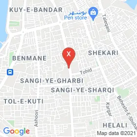 این نقشه، آدرس دکتر فریبا خزان متخصص کودکان و نوزادان در شهر بوشهر است. در اینجا آماده پذیرایی، ویزیت، معاینه و ارایه خدمات به شما بیماران گرامی هستند.