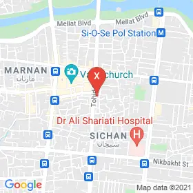 این نقشه، لوکیشن دکتر سعید خیام باشی متخصص پوست، مو و زیبایی؛ لیزر و مزوتراپی در شهر اصفهان است. در اینجا آماده پذیرایی، ویزیت، معاینه و ارایه خدمات به شما بیماران گرامی هستند.