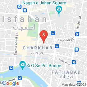 این نقشه، لوکیشن دکتر مصطفی بصیری متخصص ارتوپدی در شهر اصفهان است. در اینجا آماده پذیرایی، ویزیت، معاینه و ارایه خدمات به شما بیماران گرامی هستند.