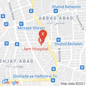 این نقشه، لوکیشن دکتر سینوره الازمنی متخصص زنان و زایمان و نازایی در شهر تهران است. در اینجا آماده پذیرایی، ویزیت، معاینه و ارایه خدمات به شما بیماران گرامی هستند.