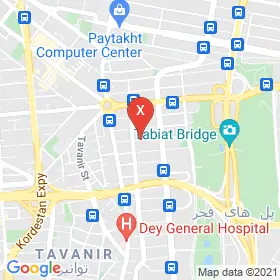این نقشه، لوکیشن دکتر محمودرضا هاشمی متخصص داخلی؛ گوارش و کبد در شهر تهران است. در اینجا آماده پذیرایی، ویزیت، معاینه و ارایه خدمات به شما بیماران گرامی هستند.
