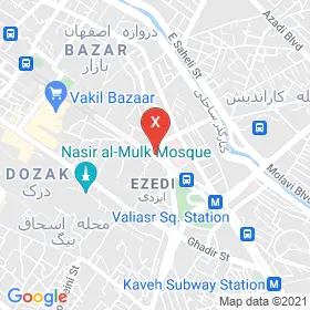این نقشه، لوکیشن دکتر بهرام محمدی آزاد متخصص ارتوپدی در شهر شیراز است. در اینجا آماده پذیرایی، ویزیت، معاینه و ارایه خدمات به شما بیماران گرامی هستند.