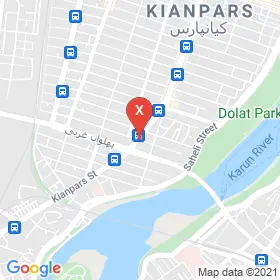 این نقشه، لوکیشن دکتر مصطفی علوی متخصص جراحی عمومی؛ جراحی دست در شهر اهواز است. در اینجا آماده پذیرایی، ویزیت، معاینه و ارایه خدمات به شما بیماران گرامی هستند.