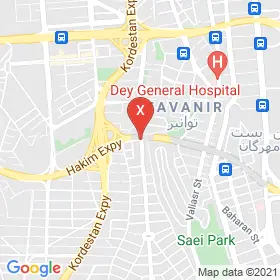 این نقشه، لوکیشن دکتر فریدعلی احیایی متخصص گوش حلق و بینی در شهر تهران است. در اینجا آماده پذیرایی، ویزیت، معاینه و ارایه خدمات به شما بیماران گرامی هستند.