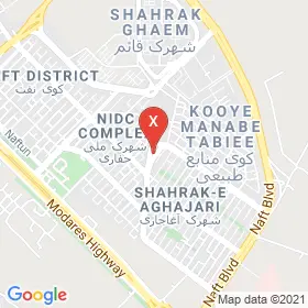 این نقشه، نشانی راضیه خرم نظری متخصص تغذیه در شهر اهواز است. در اینجا آماده پذیرایی، ویزیت، معاینه و ارایه خدمات به شما بیماران گرامی هستند.