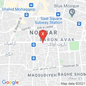 این نقشه، لوکیشن دکتر حسین قربانی متخصص داخلی؛ غدد و متابولیسم در شهر تبریز است. در اینجا آماده پذیرایی، ویزیت، معاینه و ارایه خدمات به شما بیماران گرامی هستند.
