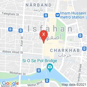 این نقشه، نشانی دکتر علیرضا عابدی متخصص جراحی کلیه،مجاری ادراری و تناسلی (اورولوژی) در شهر اصفهان است. در اینجا آماده پذیرایی، ویزیت، معاینه و ارایه خدمات به شما بیماران گرامی هستند.