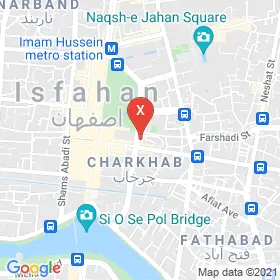 این نقشه، لوکیشن دکتر افتخارالسادات نقوی متخصص زنان و زایمان و نازایی در شهر اصفهان است. در اینجا آماده پذیرایی، ویزیت، معاینه و ارایه خدمات به شما بیماران گرامی هستند.
