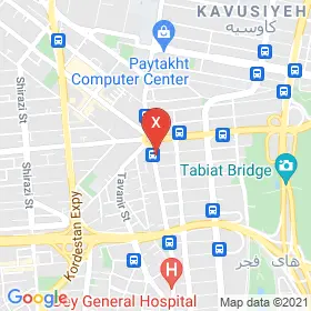 این نقشه، لوکیشن دکتر ابوالفضل زارعی متخصص جراحی پلاستیک صورت در شهر تهران است. در اینجا آماده پذیرایی، ویزیت، معاینه و ارایه خدمات به شما بیماران گرامی هستند.