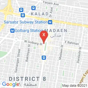 این نقشه، لوکیشن دکتر یوسف گنجویان متخصص گوش حلق و بینی در شهر تهران است. در اینجا آماده پذیرایی، ویزیت، معاینه و ارایه خدمات به شما بیماران گرامی هستند.