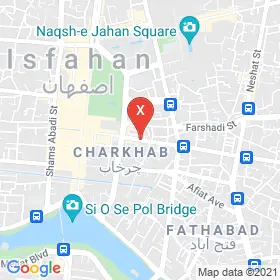 این نقشه، آدرس دکتر محمدرضا مرادیان متخصص چشم پزشکی در شهر اصفهان است. در اینجا آماده پذیرایی، ویزیت، معاینه و ارایه خدمات به شما بیماران گرامی هستند.