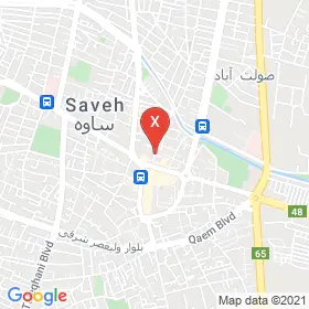 این نقشه، لوکیشن شنوایی شناسی و سمعک نجوا متخصص  در شهر ساوه است. در اینجا آماده پذیرایی، ویزیت، معاینه و ارایه خدمات به شما بیماران گرامی هستند.