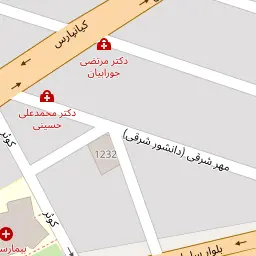 این نقشه، لوکیشن مرکز ارزیابی و توانبخشی سرگیجه و تعادل پاستور متخصص ارزیابی و توانبخشی سرگیجه و تعادل، شنوایی شناسی، سمعک در شهر اهواز است. در اینجا آماده پذیرایی، ویزیت، معاینه و ارایه خدمات به شما بیماران گرامی هستند.
