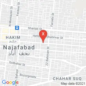 این نقشه، لوکیشن دکتر سعید صادقی متخصص دندانپزشک در شهر نجف‌آباد است. در اینجا آماده پذیرایی، ویزیت، معاینه و ارایه خدمات به شما بیماران گرامی هستند.