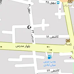این نقشه، لوکیشن منصوره برآبادی متخصص کارشناس مامایی در شهر سبزوار است. در اینجا آماده پذیرایی، ویزیت، معاینه و ارایه خدمات به شما بیماران گرامی هستند.